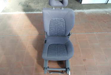 Mercedes A Klasse W168 Einzelsitz hinten links R&uuml;cksitz Stoff Fondsitz